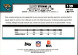 2025 Travis Etienne Jr. Topps Chrome Sapphire Edition GOLD REFRACTOR 02/50 #139 Jacksonville Jaguars