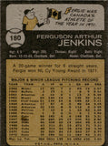 1973 Fergie Jenkins Topps #180 Chicago Cubs HOF