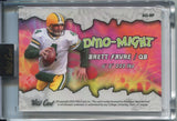 2023 Brett Favre Wild Card Alumination DINO-MIGHT PINK SCOPE 4/4 JERSEY NUMBER #AD-BF Green Bay Packers HOF