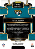 2023 Tank Bigsby Panini Prizm CONCOURSE ROOKIE ZEBRA DIE CUT RC #47 Jacksonville Jaguars