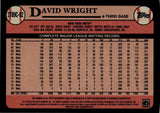 2024 David Wright Topps Series 2 SILVER PACK GOLD REFRACTOR 1989 DESIGN AUTO 40/50 AUTOGRAPH #2T89C-92 New York Mets
