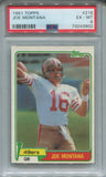 1981 Joe Montana Topps ROOKIE RC PSA 6 #216 San Francisco 49ers HOF 3902