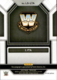 2023 Lita Panini Prizm WWE LEGENDARY SIGNATURES DISCO AUTO AUTOGRAPH #LS-LTA WWE Legend