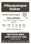 1982 Albuquerque Dukes TCMA COMPLETE 27 CARD SET W/ John Franco & Orel Hershiser #1-27