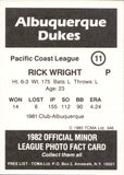 1982 Albuquerque Dukes TCMA COMPLETE 27 CARD SET W/ John Franco & Orel Hershiser #1-27