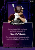 2025 Jace LaViolette Leaf Signature Series BLACK CRACKED ICE AUTO 1/1 AUTOGRAPH #BA-JL1 Cleveland Guardians