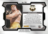 2024 Hulk Hogan Panini Prizm Undercard WWE BLUE DISCO 09/25 #70 WWE HOF