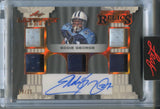 2024 Eddie George Leaf Ultimate Sports SIGNATURE RELICS JERSEY AUTO 10/25 AUTOGRAPH RELIC #USR-EG1 Tennessee Titans