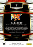 2022 LA Knight Panini Select WWE LIGHT BLUE CONCOURSE LEVEL 002/299 #1 NXT