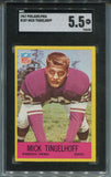 1967 Mick Tingelhoff Philadelphia SGC 5.5 #107 Minnesota Vikings 6258