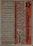 1958 Ernie Banks Topps Chicago Cubs #482 BV$60