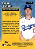 2025 Shohei Ohtani Topps Chrome ALL-ETCH #CAE-1 Los Angeles Dodgers