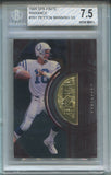 1998 Peyton Manning Upper Deck SPx Finite RADIANCE ROOKIE 830/900 RC BGS 7.5 #351 Indianapolis Colts HOF 6235