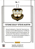 2024 "Stone Cold" Steve Austin Panini Photogenic CHAMPIONSHIP FEELS CRACKED ICE 55/75 #1 WWE HOF