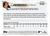 2021 Ryan Mountcastle Topps Update Series SP IMAGE VARIATION ROOKIE RC #US265 Baltimore Orioles