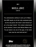 2023-24 Nikola Jokic Topps Midnight PINK NIGHTBALL #NB-11 Denver Nuggets