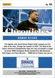 2023 Roman Reigns Panini Chronicles BLUE 76/99 #44 Friday Night Smackdown