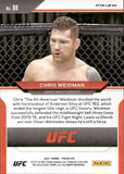 2021 Chris Weidman Panini Prizm UFC BLUE 106/199 #88 Light Heavyweight