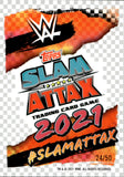 2021 Alexa Bliss Topps Chrome Slam Attax GREEN REFRACTOR 24/50 #5 Monday Night Raw