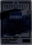 2023 Roman Reigns Panini Impeccable ORANGE STAINLESS STARS 10/25 #20 Friday Night Smackdown