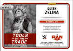 2022 Queen Zelina Panini WWE Chronicles Absolute TOOLS OF THE TRADE TRIPLE MAT AUTO 24/99 AUTOGRAPH RELIC #TT-QZL Monday Night Raw