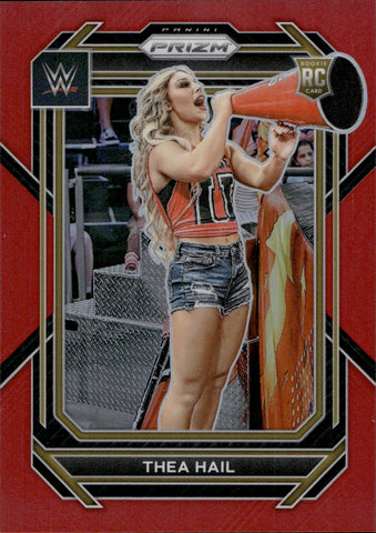 2023 Thea Hail Panini Prizm WWE ROOKIE RED 073/299 RC #122 NXT