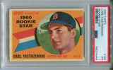 1960 Carl Yastrzemski Topps ROOKIE STAR RC PSA 1 #148 Boston Red Sox HOF 4448