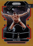 2022 Walter Panini Prizm WWE ORANGE PRIZM 49/99 #140 Gunther Monday Night Raw IC Champ