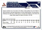 2023 Jordan Walker Topps Chrome ROOKIE RC #209 St. Louis Cardinals 11
