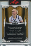 2025 Hailey Van Lith Leaf Metal HOLO SILVER AUTO 165/199 AUTOGRAPH #MA-HVL Connecticut Sun