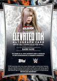 2025 Kairi Sane Topps Exalted WWE GREEN ELEVATED INK AUTO 39/50 AUTOGRAPH #NNO Monday Night Raw