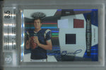 2010 Sam Bradford Panini Certified ROOKIE MIRROR BLUE TRIPLE RELIC AUTO 14/50 AUTOGRAPH RC BGS 8.5/10 #302 St. Louis Rams 8835