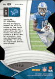 2021 Amon-Ra St. Brown Panini Spectra BLUE DIE CUT ROOKIE 45/50 RC #169 Detroit Lions