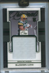 2024 MarShawn Lloyd Panini One GREEN ORIGINALS ROOKIE PATCH 22/25 RELIC #OOP-MLD Green Bay Packers