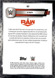 2025 R-Truth Topps Chrome WWE BLUE GEOMETRIC REFRACTOR 71/99 #97 Monday Night Raw