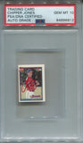 1991 Chipper Jones Topps Micro PSA/DNA 10 AUTHENTIC RED INK ROOKIE AUTO AUTOGRAPH RC #333 Atlanta Braves HOF 6912