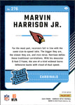 2024 Marvin Harrison Jr. Donruss Optic RED HYPER PRIZM RATED ROOKIE RC #276 Arizona Cardinals