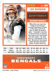 2025 Joe Burrow Panini Score CUBIC 164/185 #284 Cincinnati Bengals