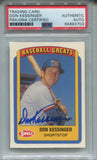 1990 Don Kessinger Sweel BASEBALL GREATS PSA/DNA AUTHENTIC AUTO AUTOGRAPH #69 Chicago Cubs 3703
