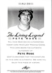 2012 Pete Rose Leaf The Living Legend AUTO AUTOGRAPH #AU-39 Cincinnati Reds