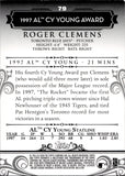 2008 Roger Clemens Topps Moments & Milestones BLACK 21/25 #79 Toronto Blue Jays