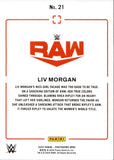 2024 Liv Morgan Panini Photogenic HOLO FOIL 78/99 #21 Monday Night Raw