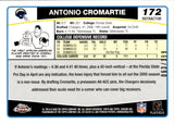 2006 Antonio Cromartie Topps Chrome BLACK REFRACTOR ROOKIE 063/199 RC #172 San Diego Chargers