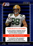 2023 Luke Musgrave Leaf Pro Set Metal ROOKIE PORTRAIT PINK CRYSTALS AUTO 2/5 AUTOGRAPH RC #PA-LM1 Green Bay Packers