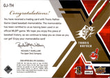2009 Travis Hafner Upper Deck SPx GAME PATCH 21/99 RELIC #GJ-TH Cleveland Indians