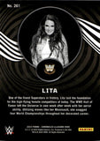 2023 Lita Panini Chronicles WWE ILLUSIONS PURPLE 028/199 #261 WWE Legend