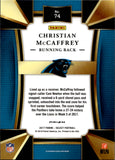2017 Christian McCaffrey Panini Select CONCOURSE ROOKIE RC #74 Carolina Panthers