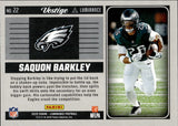 2025 Saquon Barkley Panini Luminance VESTIGE #22 Philadelphia Eagles