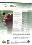 2001 Tiger Woods Upper Deck ROOKIE RC #1 PGA Champion