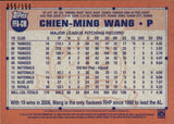 2021 Chien-Ming Wang Topps Archives FAN FAVORITES 1991 DESIGN PURPLE AUTO 055/150 AUTOGRAPH #FFA-CM New York Yankees